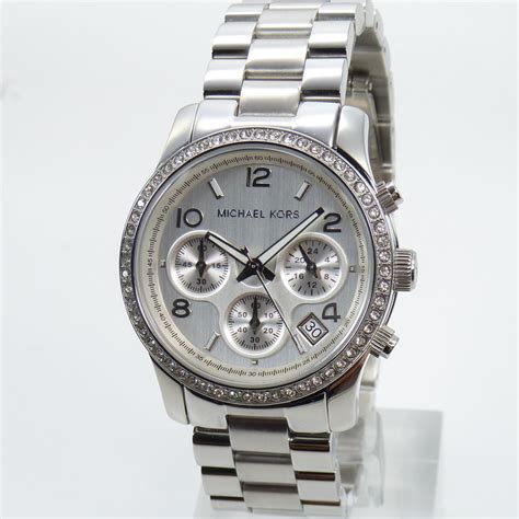 uhr michael kors damen silber|Michael Kors damenuhrn.